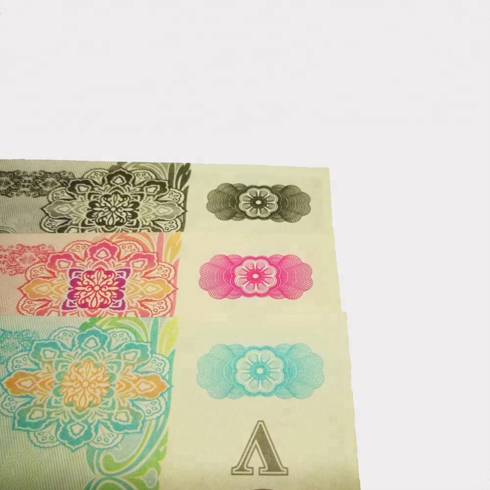 hologram ticket paper