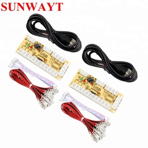 Hot Sale <strong>Raspberry</strong> <strong>Pi</strong> Game <strong>Controller</strong> DIY Zero Delay <strong>Arcade</strong> <strong>USB</strong> Encoder PC for MAME <strong>USB</strong> Fighter Joystick <strong>Controller</strong> for PC - Product Image 1