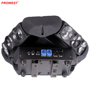 DMX <span class=keywords><strong>LED</strong></span> <span class=keywords><strong>9</strong></span> עיניים פיקסל עכביש <span class=keywords><strong>LED</strong></span> הזזת ראש אור RGBW 4-in-1 מכירה לוהטת <span class=keywords><strong>Led</strong></span> אורות במה