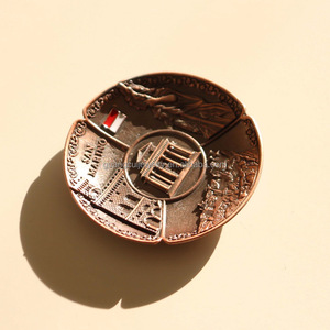 <strong>San</strong> Marino Italian Peninsula Tourism Souvenirs Engraved Metal Plate