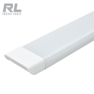 4ft Led Tri-geçirmez Işık 1200mm 120 cm 4ft/54 W Led tüp Düz çıta ışığı Süper Parlaklık 3 hatları süper parlak LED