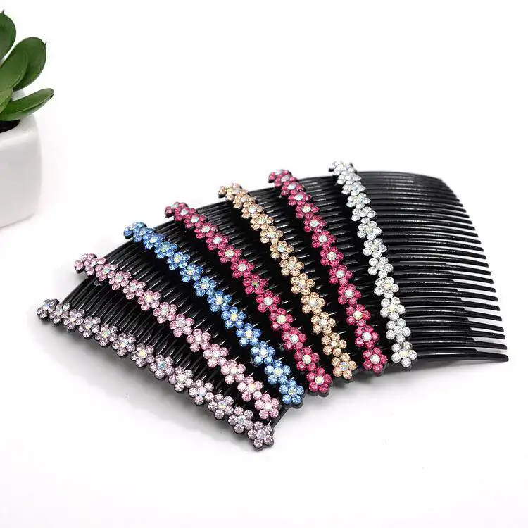 Grampos de cabelo, grampo de cabelo para mulheres e meninas, ornamentos de cabelo, presilha de cristal, acessórios de beleza