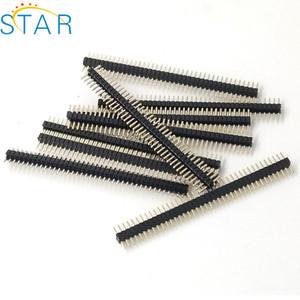 ピンヘッダCustomized 28ピンDouble Row Pin Header 2.54ミリメートルIC Socket - Product Image 3