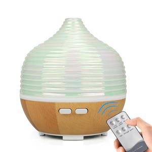 Glass Real Wood Made Aroma Diffuser <strong>Patent</strong> 2021 Cool Mist Water Essential <strong>Oil</strong> Diffusers Humidifiers for Lighting Table - Product Image 6