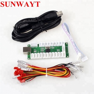1 Player <strong>Arcade</strong> Led Encoder Zero Delay <strong>USB</strong> Encoder Board to PC Joystick Set for <strong>Arcade</strong> Joystick DIY Kit <strong>Controller</strong> Part