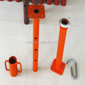 การก่อสร้างใช้ Acrow Props การก่อสร้างใช้สกรูปรับแจ็คยืน5M เหล็ก Prop - Product Image 4