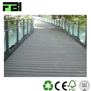 ผู้ผลิตราคาสระว่ายน้ำ Wpc Decking Pvc ไม้พลาสติกคอมโพสิตกลางแจ้งตกแต่งชั้น - Product Image 2