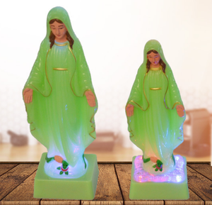 เรืองแสงสีเขียว LED maria รูปปั้น - Product Image 4