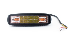 Sıcak satış LYD-48W Amber beyaz kırmızı mavi flaş/flaş LED çalışma ışığı 6.3 "led sürüş ışık led pod 4800 LM led lamba