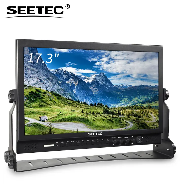 Seetec Новый б/у 17 дюймовый ЖК-монитор с hdmi sdi 16:9 1920x1080 Разрешение