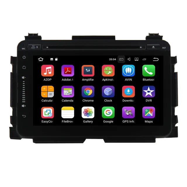 10 4G RAM Android Rádio Do Carro DVD Player Multimídia GPS Unidade de Cabeça Para Honda HRV / VEZEL 2015