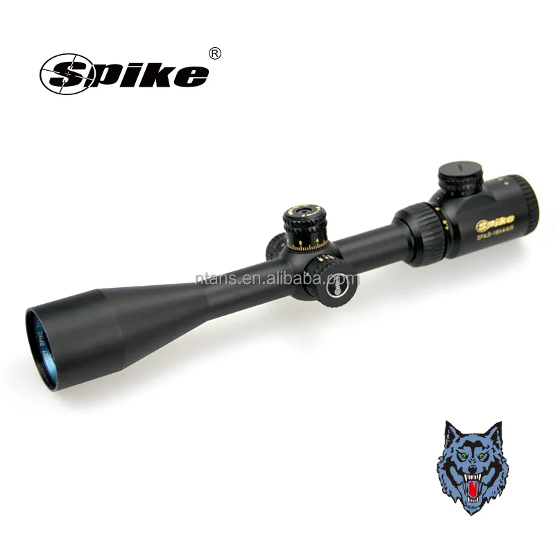 Spike 3-color Reticle. Rings Side Focus Optics Scope/ 4.5-18x44 Compact Scope