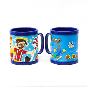 เด็กการ์ตูนถ้วยแปลกถ้วยพลาสติก - Product Image 4
