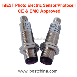 IBEST-conector M18 de 4 pines, Sensor de interruptor de proximidad eléctrico, foto fotoeléctrica, reflectante, difuso infrarrojo, CC de 12V y 24V - Product Image 3