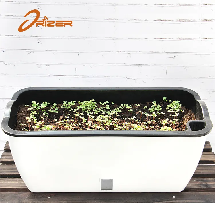 PP crescere plastica garden planter verdura grande fiore vasi per piante