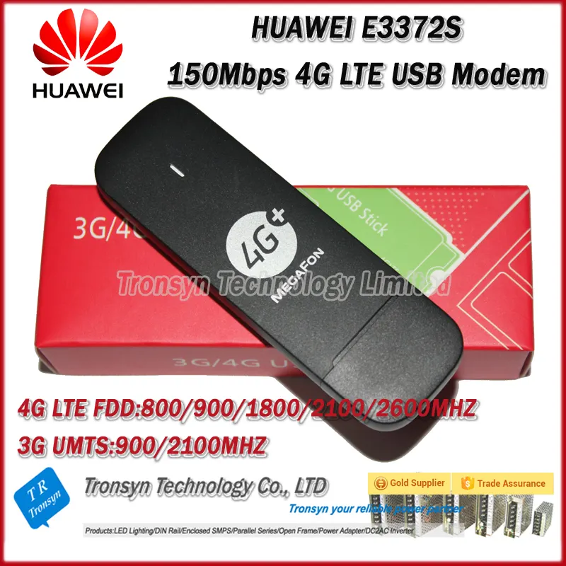 Original Unlock E3272 4G LTE USB Modem HiLink Wi-fi Suporte LTE FDD 800/900/1800/2100/2600Mhz