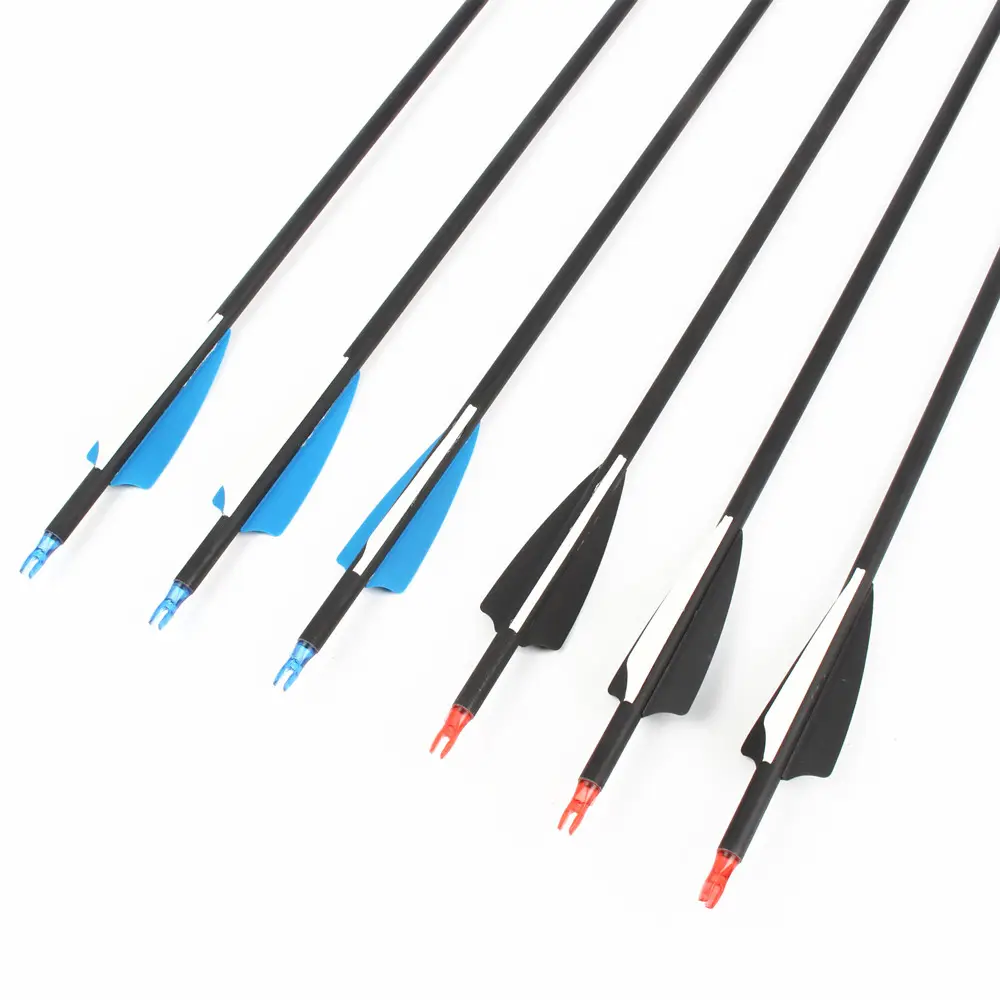 Flechas de fibra de carbono para tiro con arco lomo 350