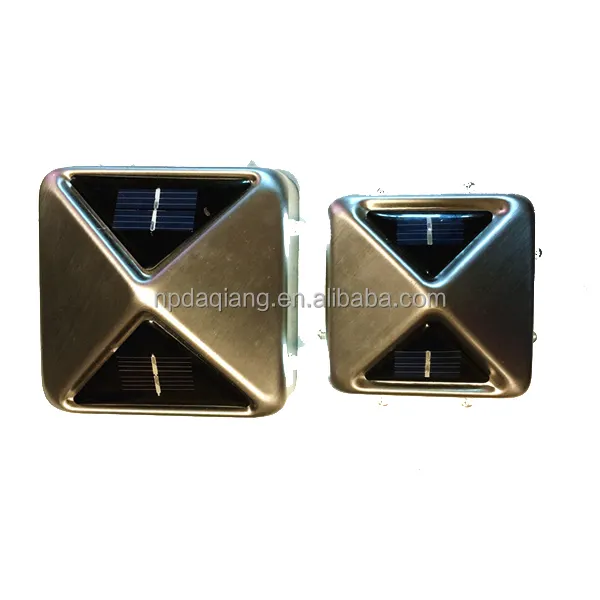 Fabbrica diretta di Vendita Superiore 121x121mm LED Energia Solare di Alluminio Pac Post
