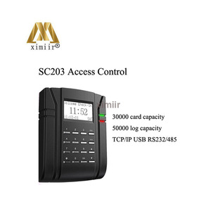 ZK <span class=keywords><strong>TCP</strong></span>/<span class=keywords><strong>IP</strong></span> SC203 ID/MF высокой скорости USB ключ и посещаемость времени карты и дверь система контроля доступа