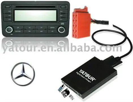 Carro digital cd changer para mercedes