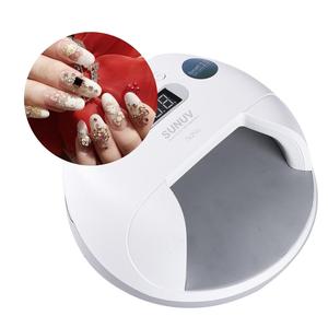 SUNUV SUN7 48w 新款 SUNUV SUN7 UV/<span class=keywords><strong>LED</strong></span> 美甲灯 48w 无绳 <span class=keywords><strong>led</strong></span> 美甲灯