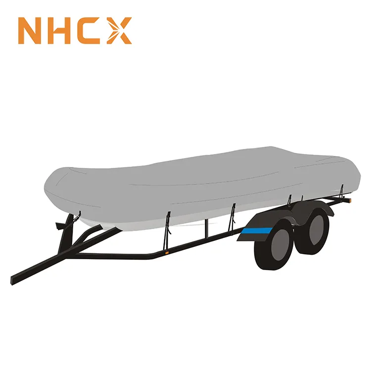 Nhcx capa inflável para barco, capa à prova d'água 300d de fábrica de 14 + anos