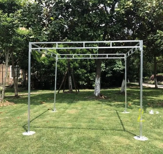 3メートル2メートルによるH W Wedding Canopy Stand Square FrameためBackdrop Curtain Pipe