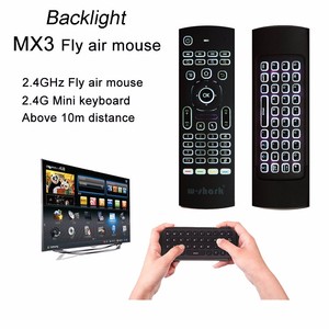 MX3 Mini Wireless <strong>Keyboard</strong> Air Mouse 2.4G Remote <strong>Control</strong> with Backlit Multifunctional for <strong>Android</strong> Smart TV Box - Product Image 3
