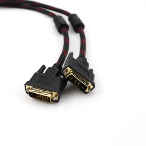 Cable DVI 24 + 1 para Monitor de DVI-D, conector chapado en oro macho a macho, DVI 232, CE ROHS, negro y rojo - Product Image 4