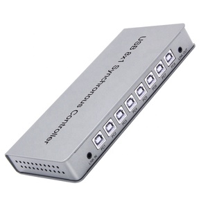 <strong>KVM</strong> Synchronous Controller 8x1 support wireless keyboard and mouse USB 2.0