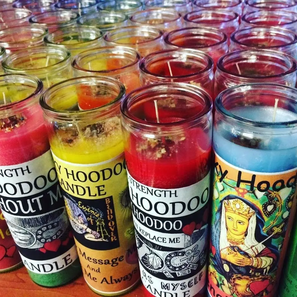 Candele di preghiera di 7 giorni della chiesa fisse mistiche dell'etichetta e di colore su ordinazione all'ingrosso in vetro da vendere