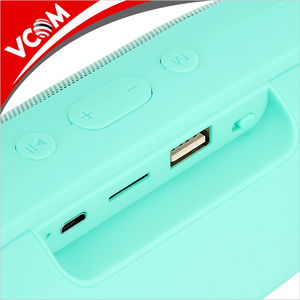 <span class=keywords><strong>VCOM</strong></span> Grün Zwei Weg Tiefe Bass Subwoofer Drahtlose Lautsprecher für Handy Musik Film