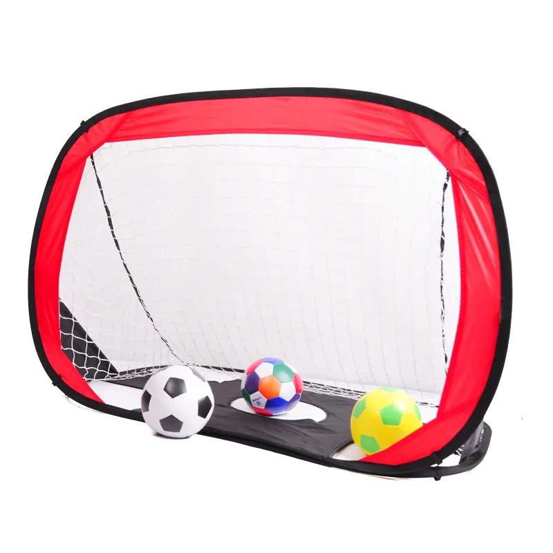 Actearlier sport all'aria aperta giocattolo mini porta da calcio portatile porta da porta porta pieghevole per pallone da calcio porta per bambini studenti