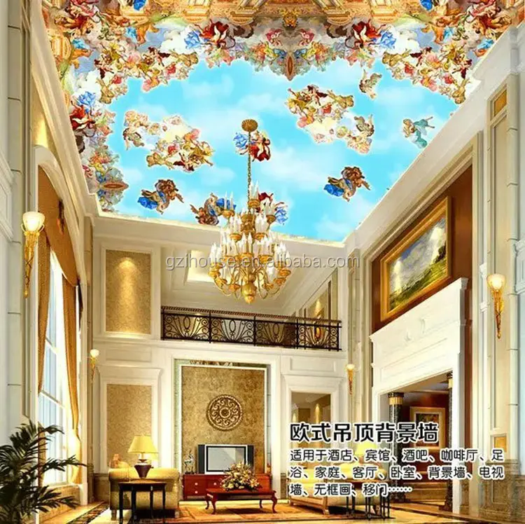 Настенная потолочная роспись SY042 guangzhou ihouse в европейском стиле