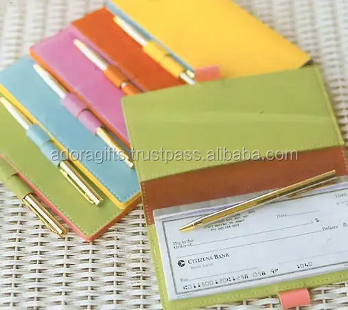 Neue bunte süße Scheck heft Brieftaschen mit bestem Preis/Leder Brieftaschen für Scheck heft