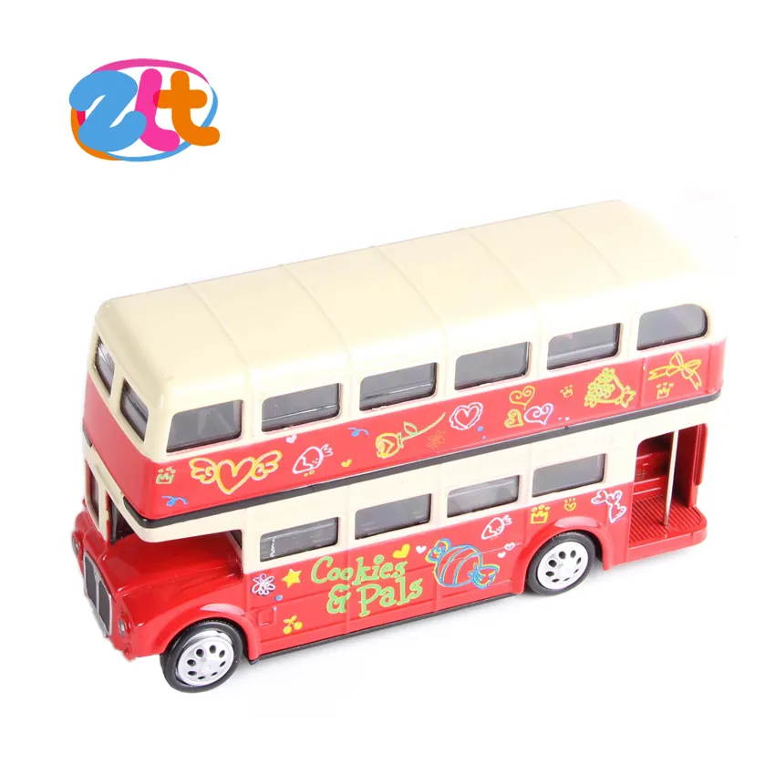 1/28 novos brinquedos balança modelos diecast bus