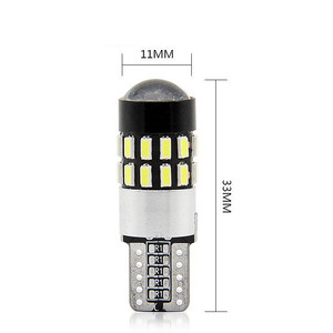 T10 194 2825 168 <span class=keywords><strong>W5W</strong></span> 3014 30SMD Led Automotivo T10 עמילות אורות CANBUS אין שגיאה עם עדשה עבור 12V <span class=keywords><strong>24V</strong></span> קסנון לבן