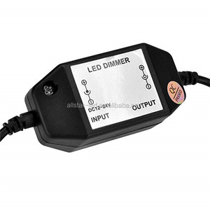 Мини DC 12V-24V 6A светодиодные ленты Диммер одноканальный встроенный ШИМ LED диммер контроллер для одного цвета светодиодные световые светодиодные полосы - Product Image 5