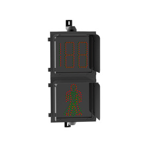 300mm 2 khía cạnh đường bộ an toàn màu đỏ màu xanh lá cây dẫn chạy người đàn ông cho người đi bộ tín hiệu giao thông ánh sáng đầu - Product Image 4