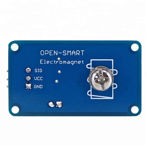 Electromagnet <strong>Sensor</strong> Module for <strong>Arduino</strong> DC5V OPEN-SMART Holding Electric Magnet Lifting 10N Solenoid Sucker - Product Image 3