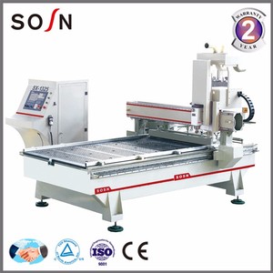 Máquina automática de talla de madera Cnc de 4x8 pies, enrutador Cnc de trabajo a la venta, máquina Cnc de madera 1325 E 3, máquina de anidación Excitech 6kw - Product Image 5