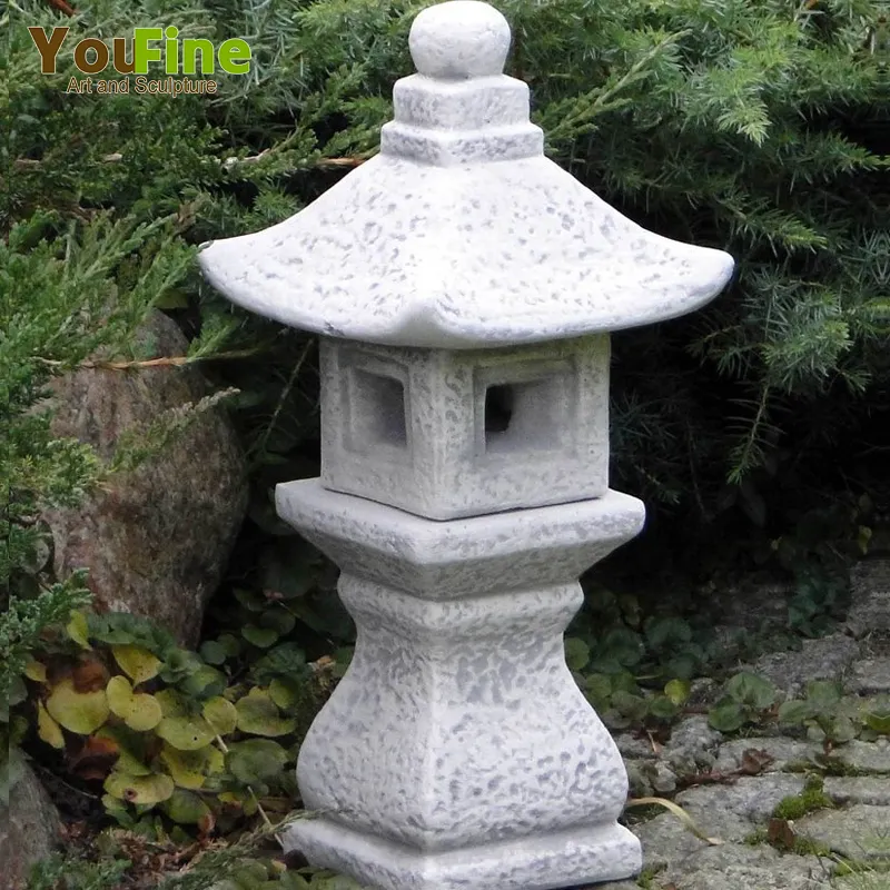 Hot Sales Stone Granite Garden Lantern Outdoor