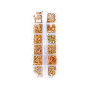 时尚DIY耳环发现配件耳环钩/吊坠/跳环/链镀金首饰发现珠宝用品