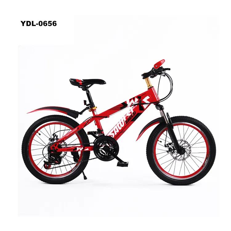 Bicicleta de Montaña BMX de 20 pulgadas para niños, bici de 21 velocidades y velocidad Variable