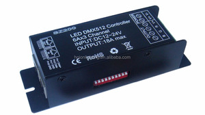 12V 24V 3CH DMX512 светодиодный DMX декодер RGB легкий DMX светодиодный контроллер - Product Image 4