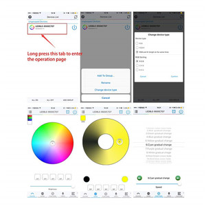 Беспроводной контроллер RGBW/RGB для светодиодных лент, контроллер для светодиодных лент с бесплатным приложением для Android и iOS - Product Image 5