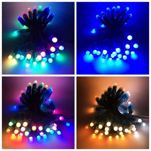 5v 12mm led ws2811 modulo pixel 50 nodo/stringa digitale rgb a colori impermeabile ip68 stringa led per lettere segno - Product Image 4