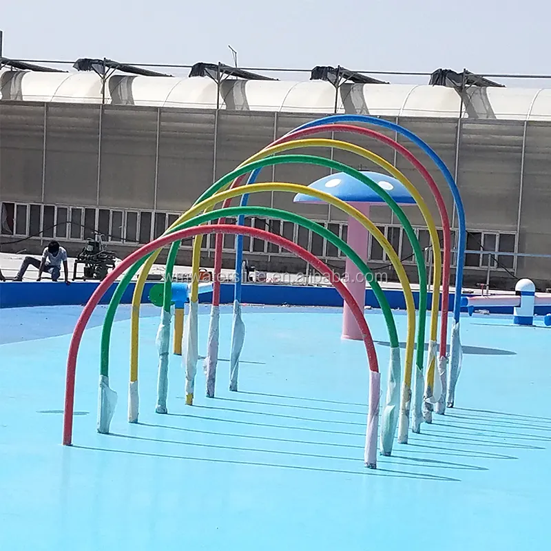 गर्मियों में बच्चों के लिए पूल स्लाइड पानी खेलने उपकरणों
