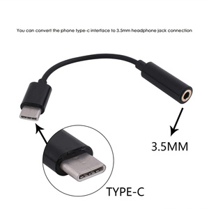 <strong>Type</strong>-<strong>c</strong> to 3.5mm DC Audio Cable <strong>USB</strong> Male to Female Transfer Stereo Transfer Cables <strong>Adapter</strong> <strong>Type</strong> <strong>c</strong> for Mobile Audio <strong>Output</strong> - Product Image 4