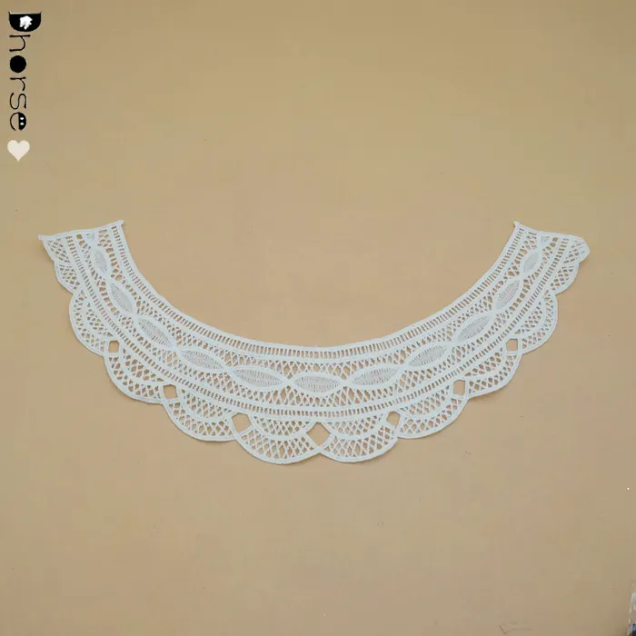 Nouveau style de crochet fantaisie broderie dentelle col DHDC2135